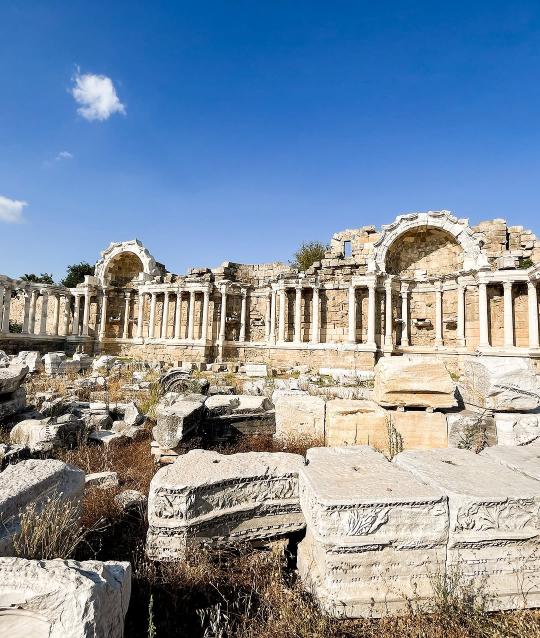 Античный Город Сиде: Храм Аполлона
