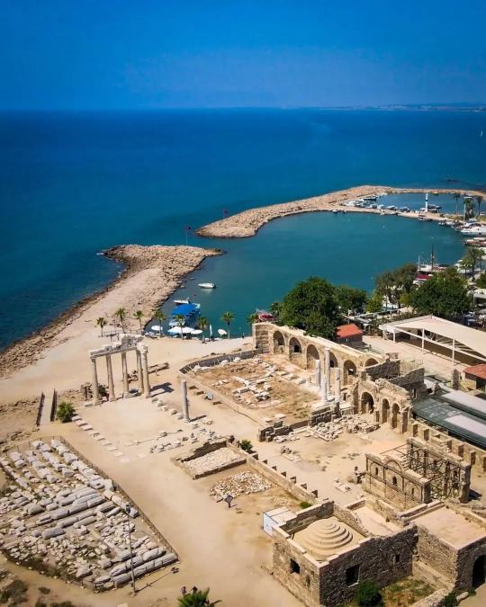 Античный Город Сиде: Храм Аполлона