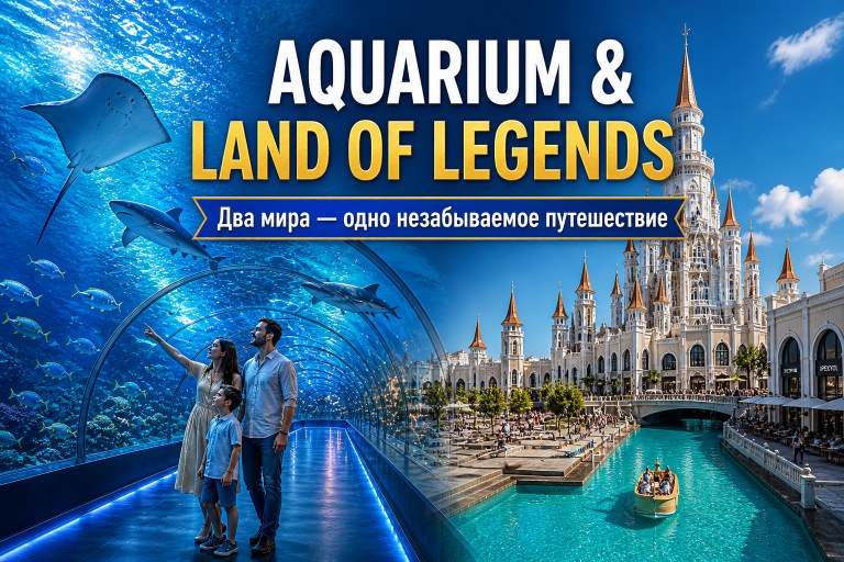 Экскурсия Аквариум + Land of Legends