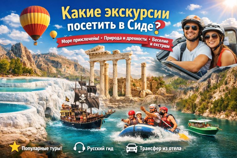 Какие экскурсии посетить в Сиде