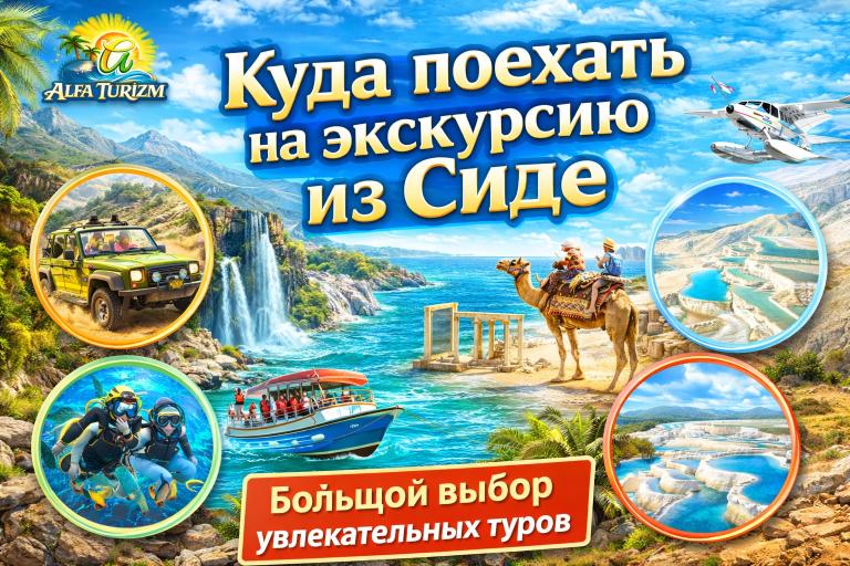 Куда поехать на экскурсию из Сиде