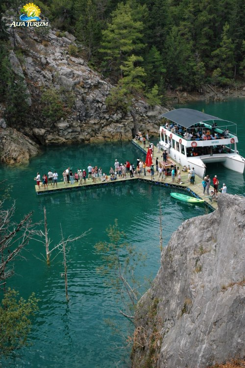 экскурсия в зелёный каньон из анталии