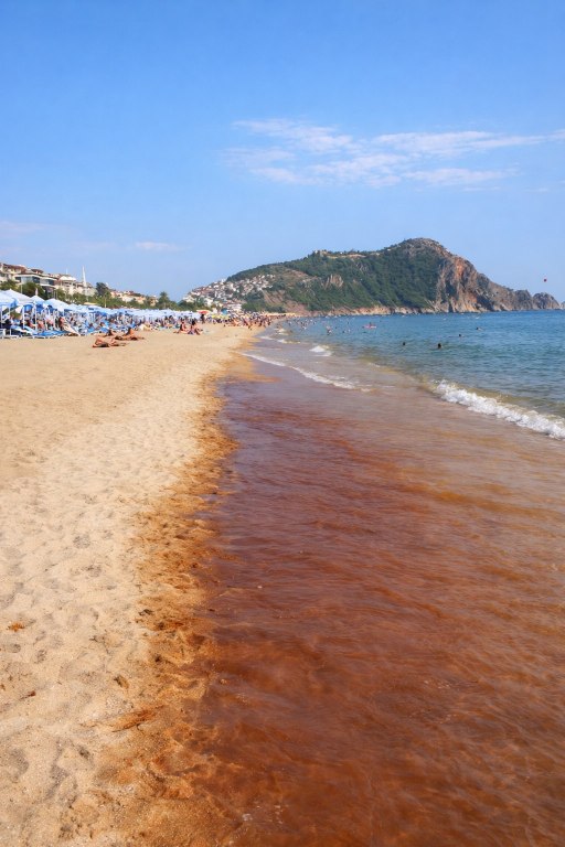 пляж Клеопатры в Алании