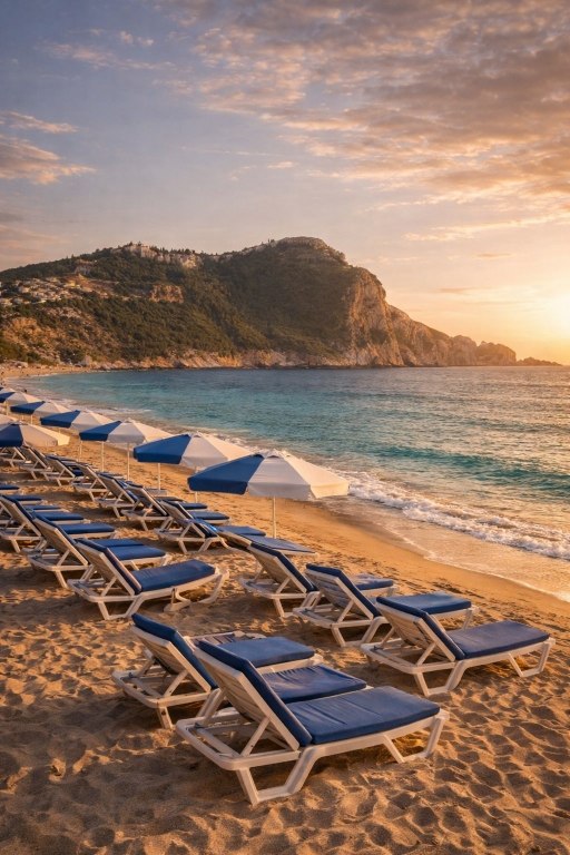 пляж Клеопатры в Алании