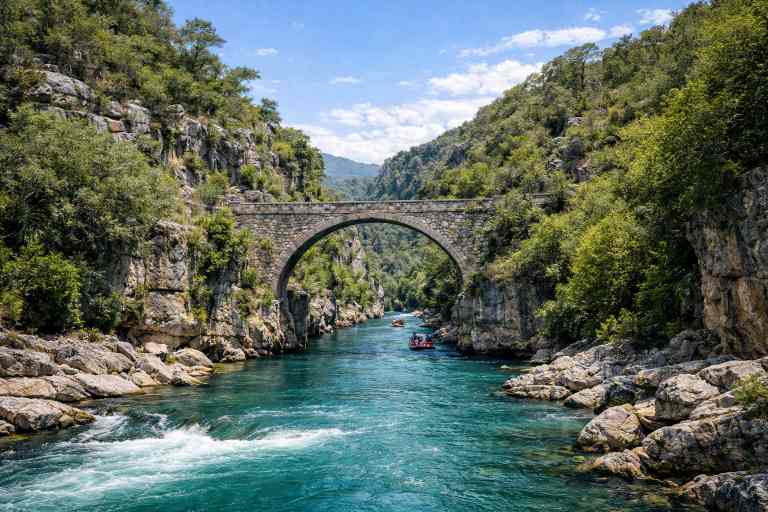 Каньон Кёпрюлю — рафтинг и природа