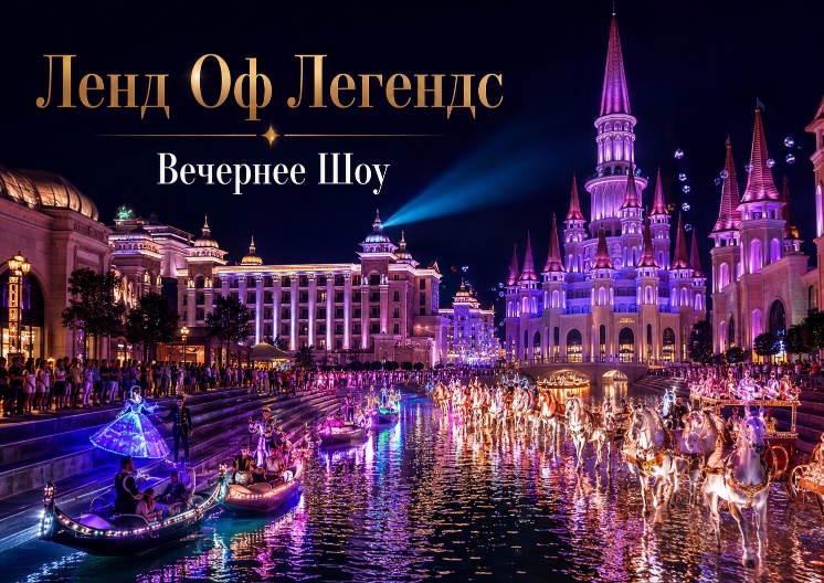 Ленд Оф Легендс Вечернее Шоу из Алании