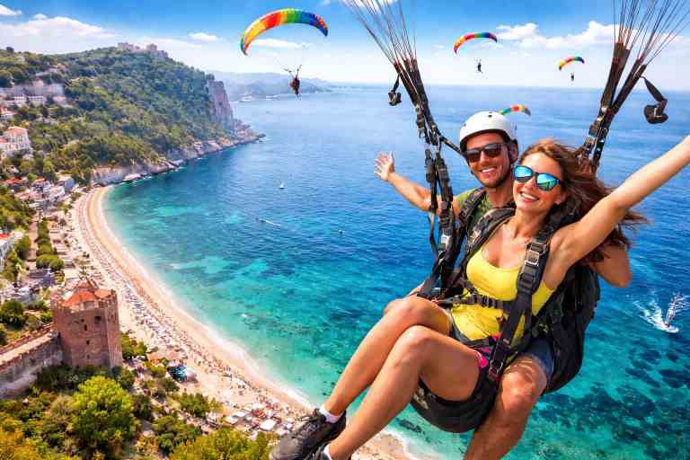 Параглайдинг в Анталии