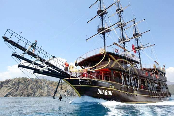 Прогулка на Пиратском Корабле в Кемере