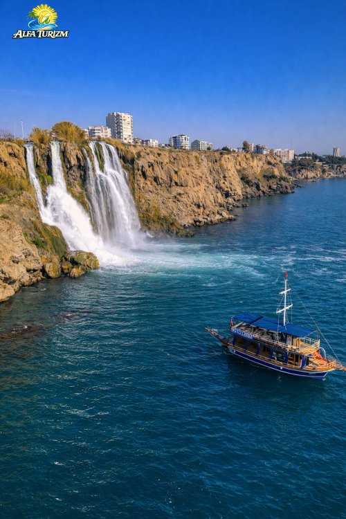 Прогулка на Яхте к Дюденскому Водопаду