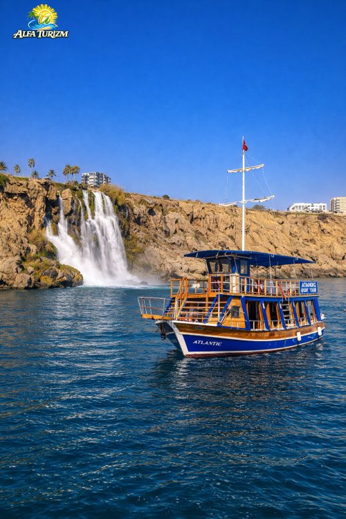 Прогулка на Яхте к Дюденскому Водопаду