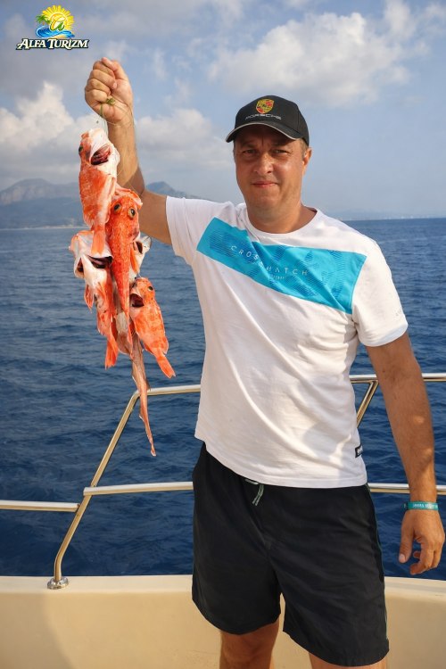 Морская Рыбалка в Алании