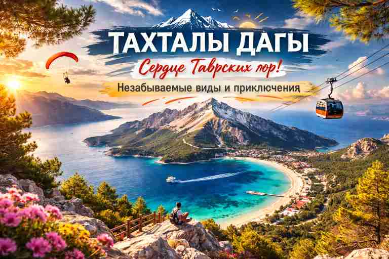  Гора Тахталы в Кемере